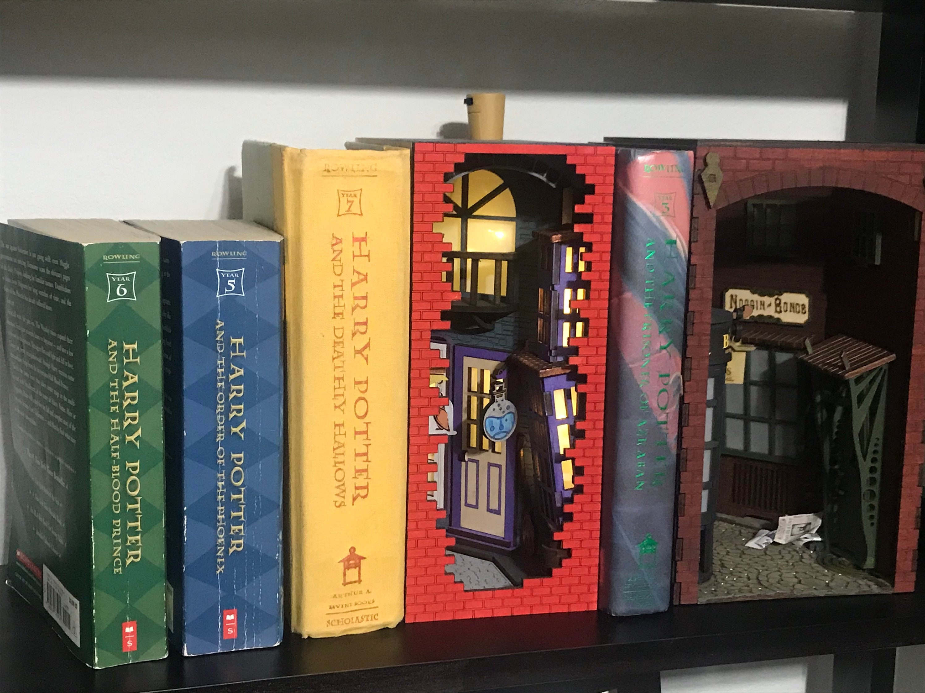 Book Nook Magical Book Nook Booknook Book Nook Kit Etsy