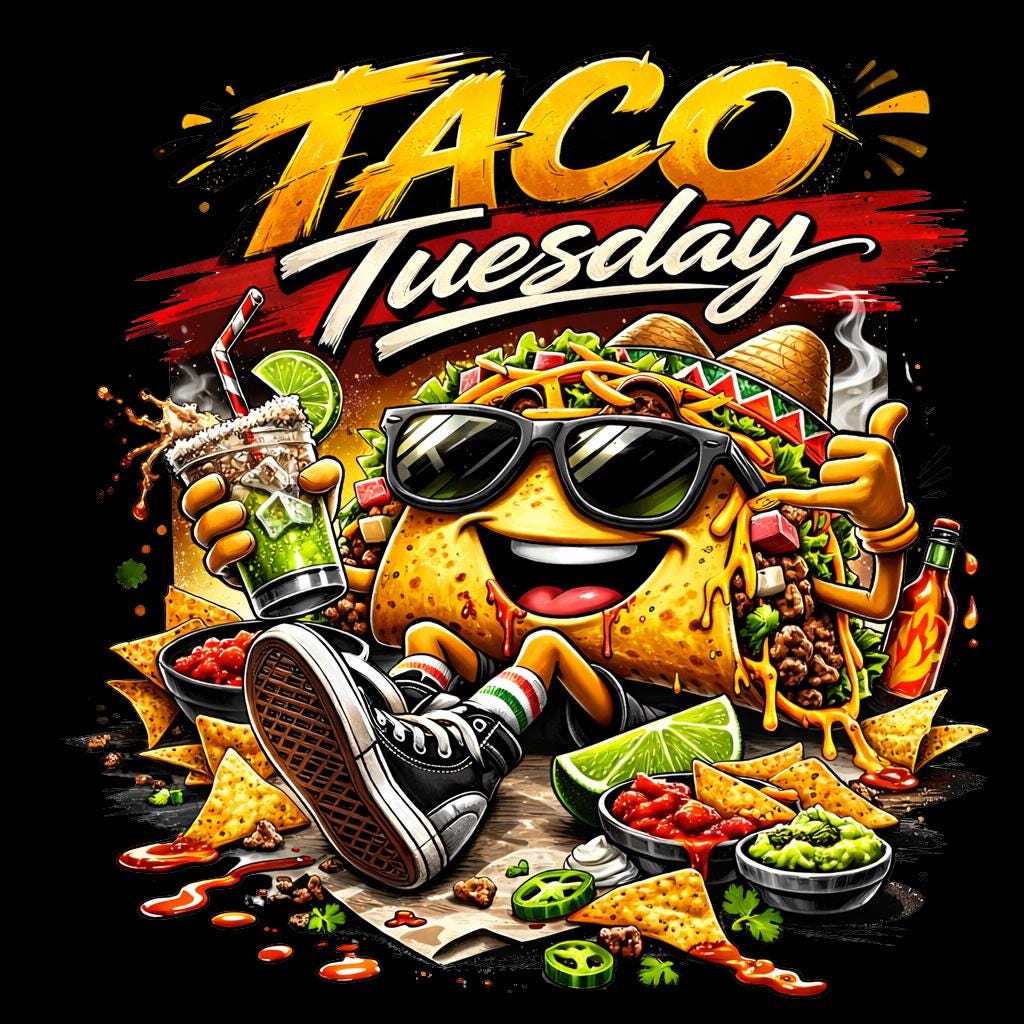 Taco Tuesday Races Taco Tuesday Digital Download. - Etsy