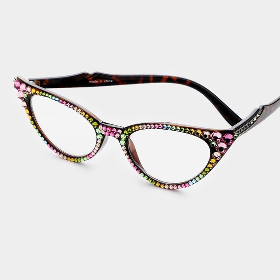 Occhiali da lettura con swarovski clearance