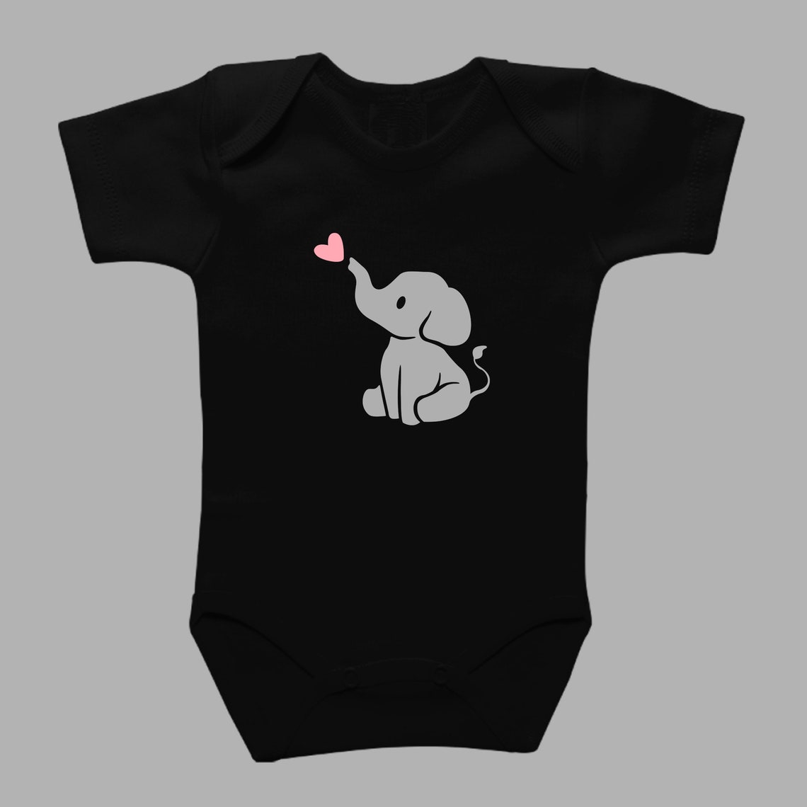 Baby elephant SVG cut file for Cricut and Silhouette. Digital | Etsy