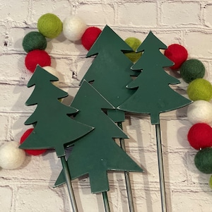 1 - rustic reclaimed metal tree stake