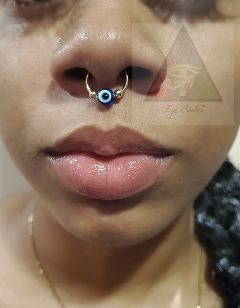 CHOOSE A STYLE Evil Eye Nose Cuff Evil Eye Nose Ring No Piercing