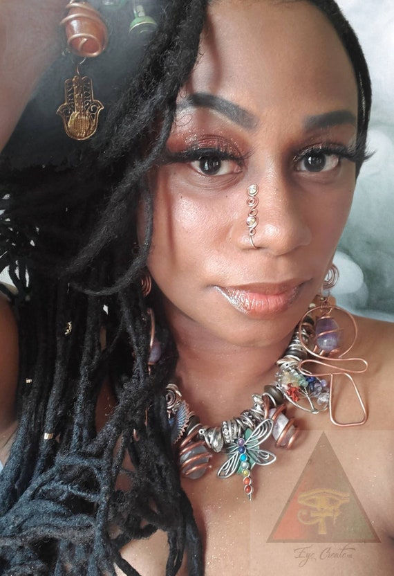 Swarovski crystal nose ring sale