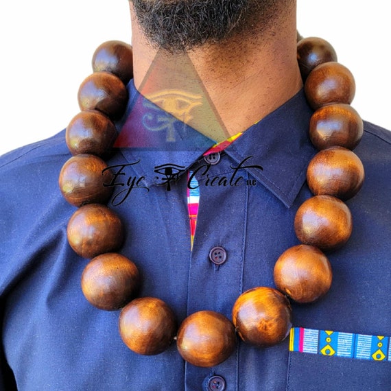 The Ogun 2 Warrior Necklace 40 MM Large 