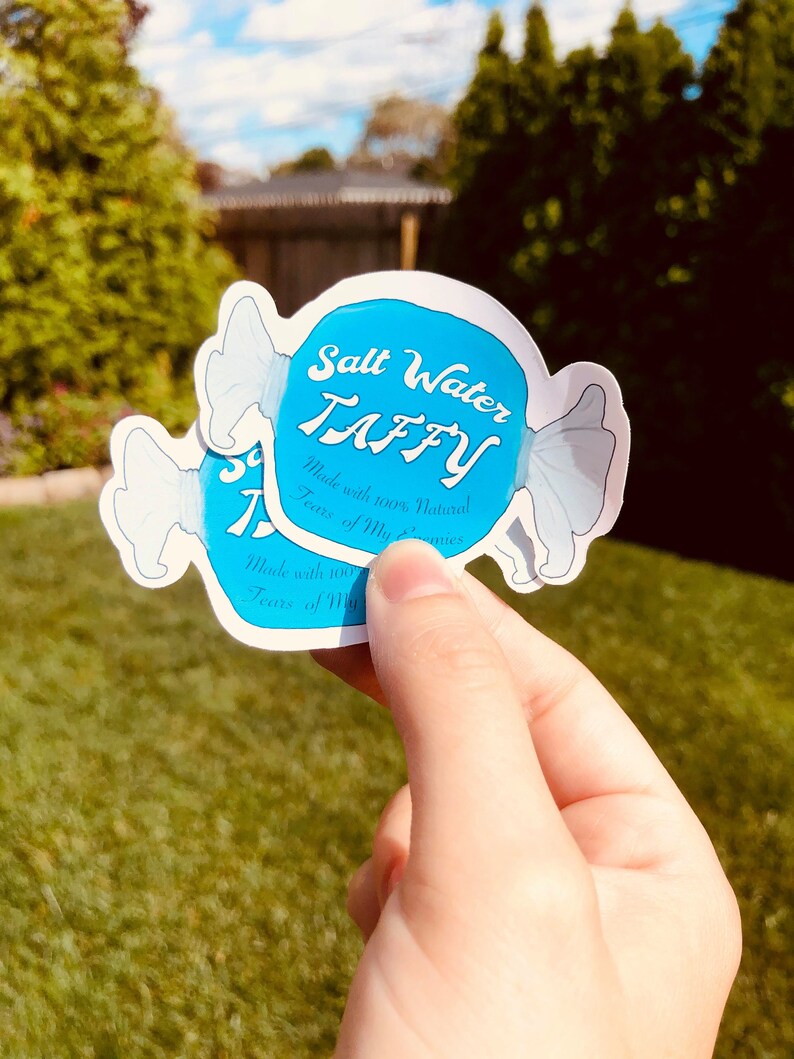 Made with the Tears of My Enemies Sticker Salt Water Taffy