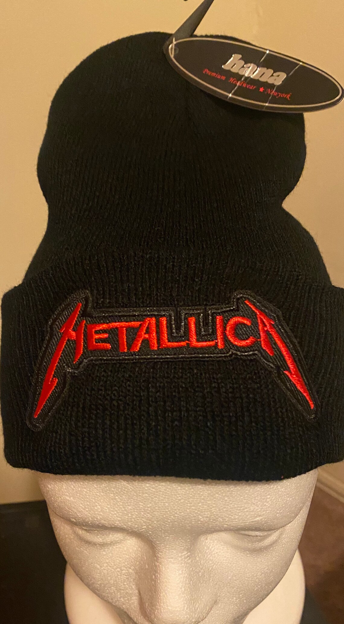 Metallica cuff beanie winter cap | Etsy