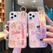 Cartoon Anime Sailor Moon Simple Phone Cases For iPhone 11 Pro Max Kawaii Keychain Silicone Cover Case For iPhone 6 S 7 8 Plus X XS Max XR 