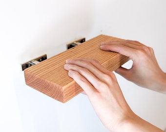Thick Floating Shelves | Small | Pick your size | Oak