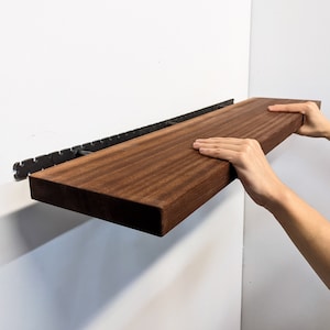 Large Floating Shelves | Pick your size | Mahogany