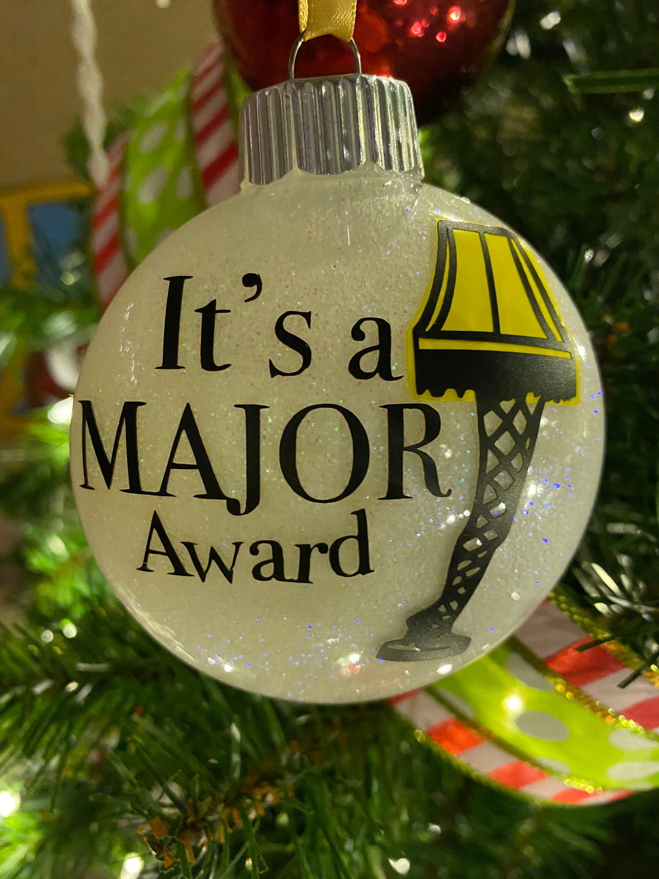 A Christmas story Leg Lamp Ornament  Etsy