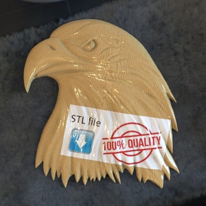 Eagle 3d STL Model for CNC Router Relief Artcam Aspire Engraver Carving Machine &quot; EAGLE&quot;