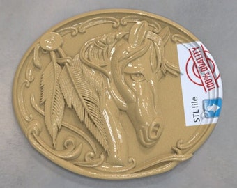Paard 3d STL-model voor CNC-router Relief Artcam Aspire Engraver Carving Machine "Paard"