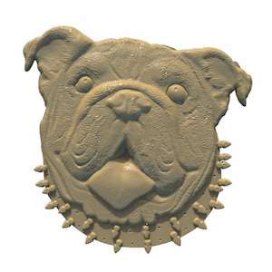 Pug Dog 3d STL Model for CNC Router Relief Artcam Aspire Engraver Carving Machine &quot;Pug Dog&quot;