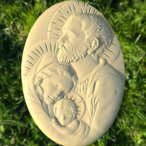 Holly Family 3d STL Model for CNC Router Relief Artcam Aspire Engraver Carving Machine &quot;Holy family&quot;