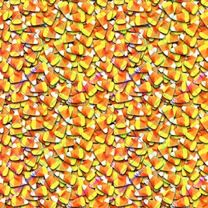 Candy Corn Madness - Seamless Pattern