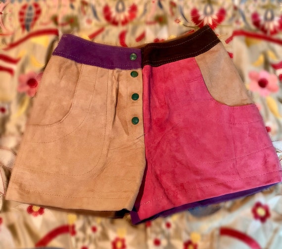 Groovy Suede shorts 1960/1970