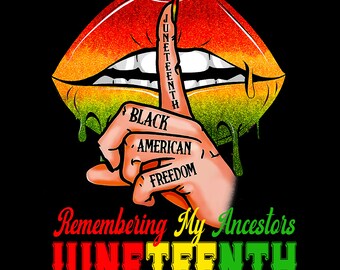 Juneteenth Celebrate Black Women SVG, png Shirt (Digital files)