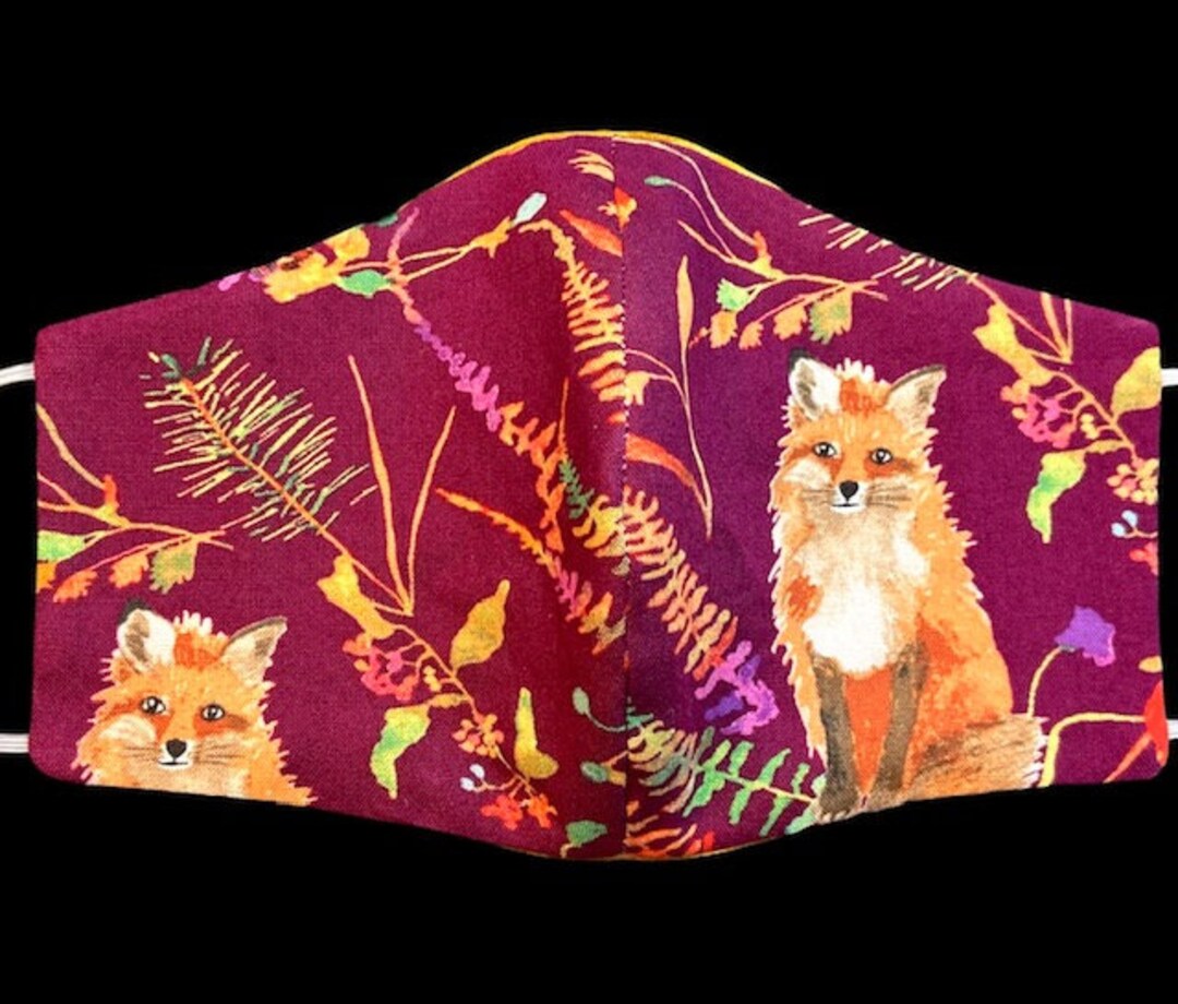 Handmade Women's Fitted Face Mask Etsy UK