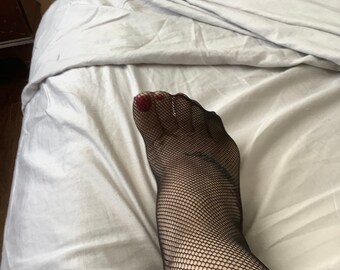 worn stockings