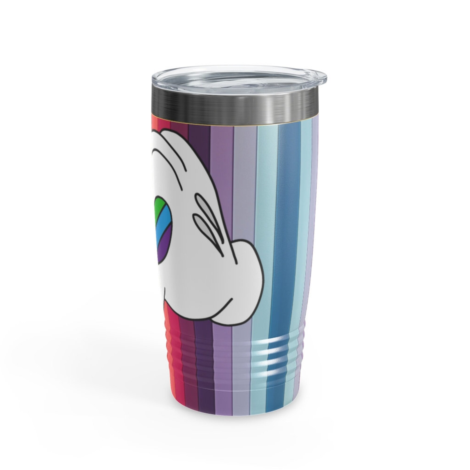 Discover Pride Disney Hands Ringneck Tumbler