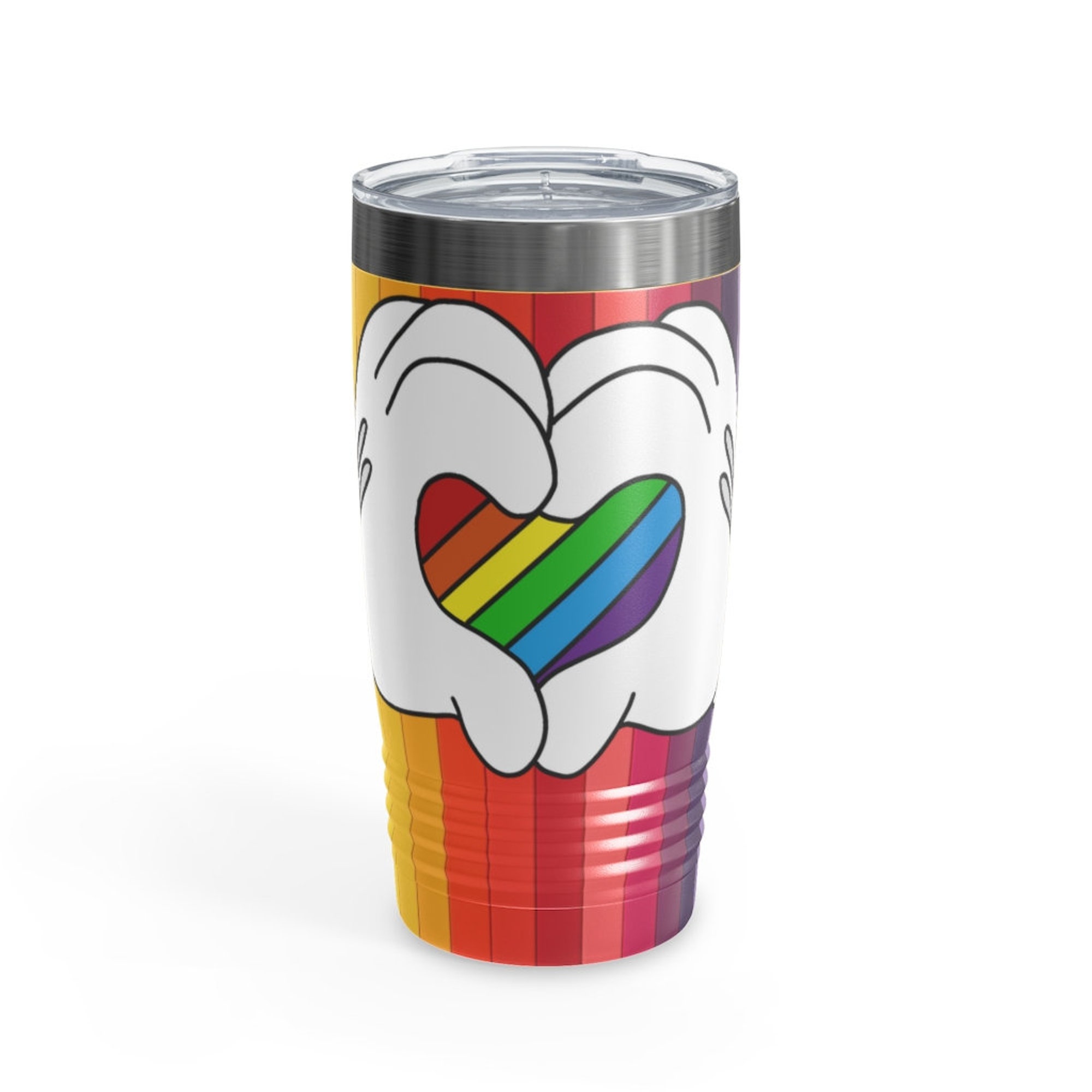 Discover Pride Disney Hands Ringneck Tumbler