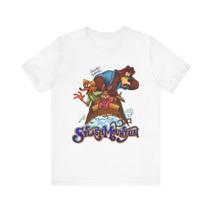 Splash Mountain Ride, Song of the South, Brer Rabbit and the Tar Baby Jersey Short Sleeve Tee