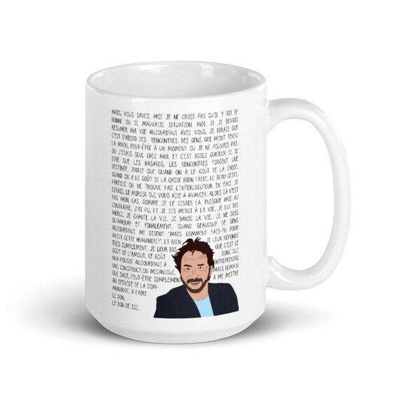 Mug Edouard Baer Monoglogue D Otis Le Scribe Il Etsy Mug Edouard Baer Monoglogue D Otis Le Scribe Il Etsy