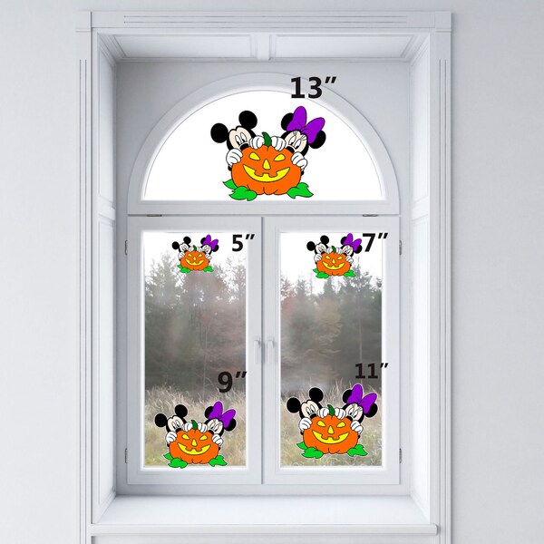 Halloween Window Decor - Etsy