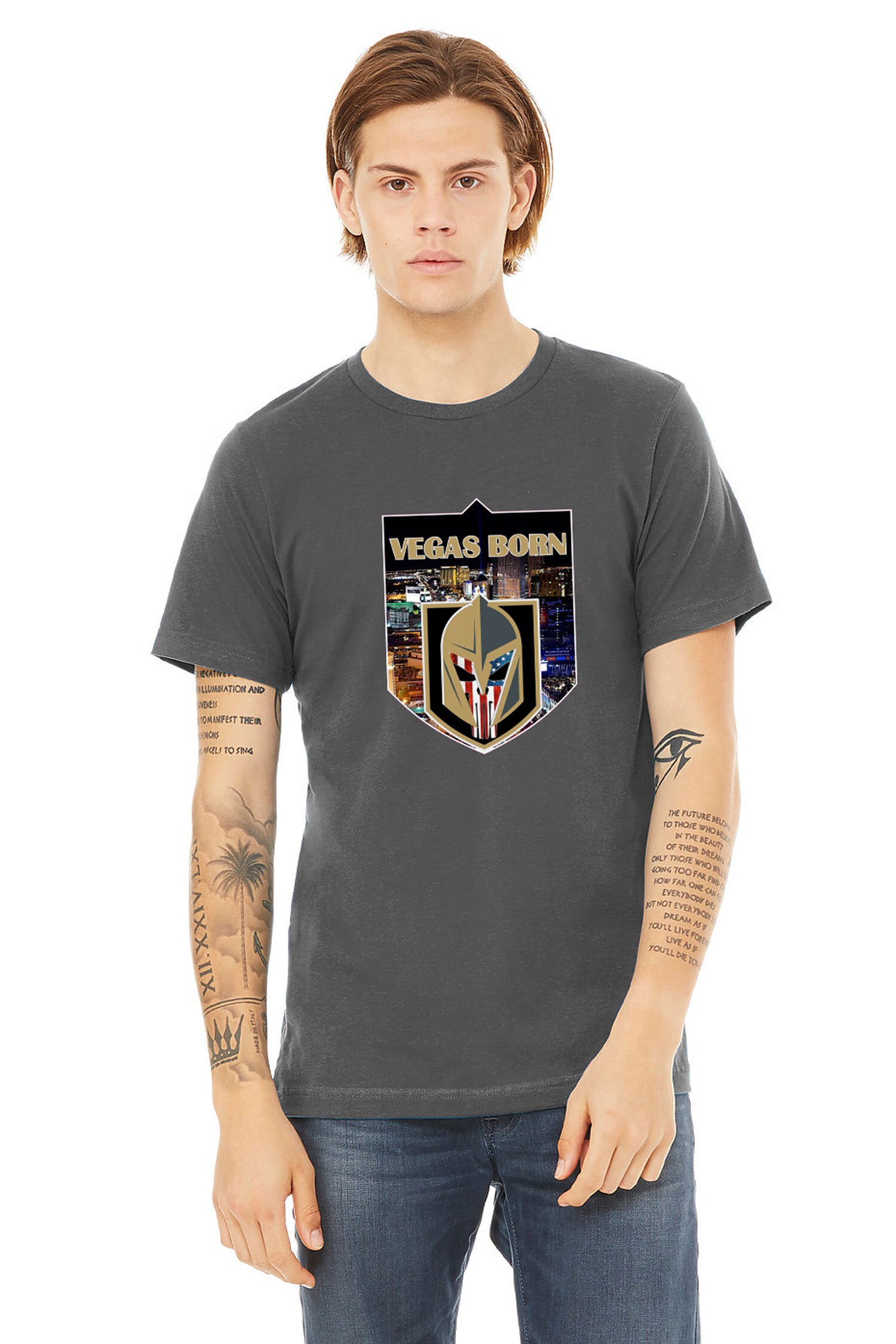 Vegas Golden Knights American Flag Logo Hawaiian Shirt Vacation Gift For  Men And Women Gift - Banantees