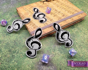 Hero-sized Bardic Inspiration Tokens - Tabletop Player Aid