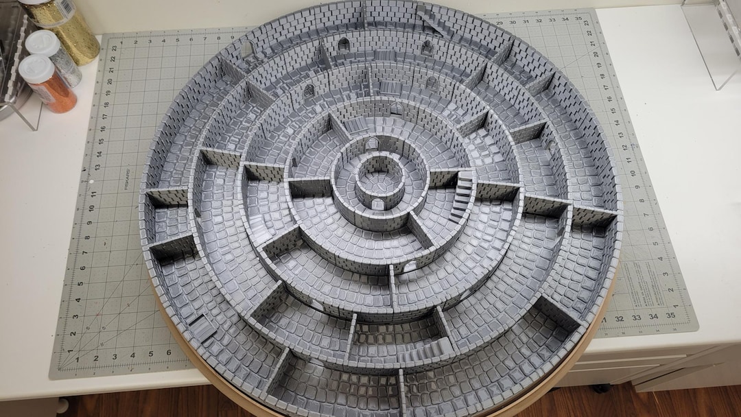 D&D Revolving Labyrinth Base Files - Etsy