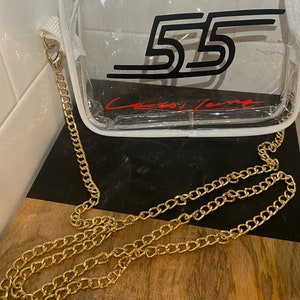 Clear Formula 1 Carlos Sainz Bag