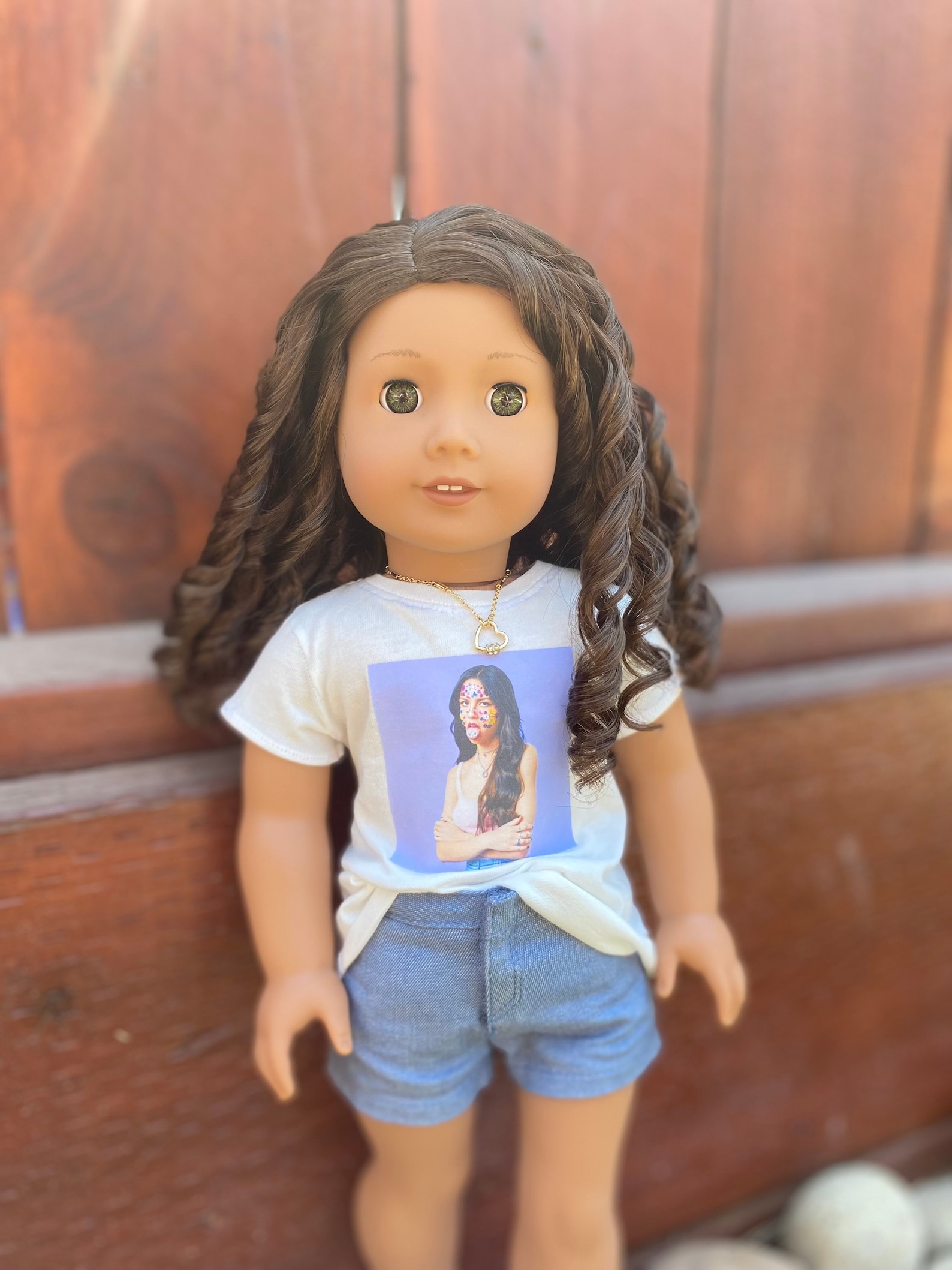 18in Doll Olivia Rodrigo Sour music album oversized white Etsy