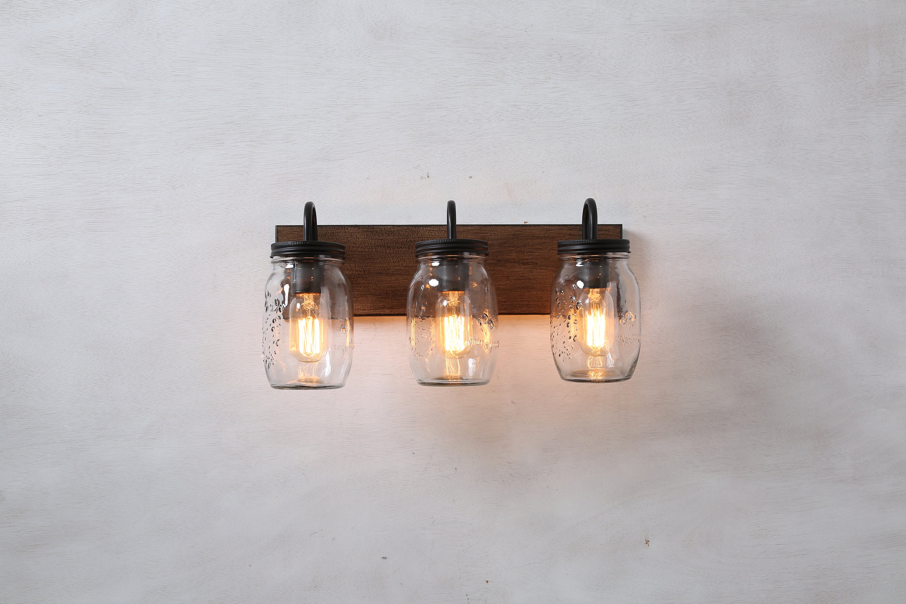 Mason Jar Lights Bathroom Vanity Light Mason Jar Mason Jar Etsy