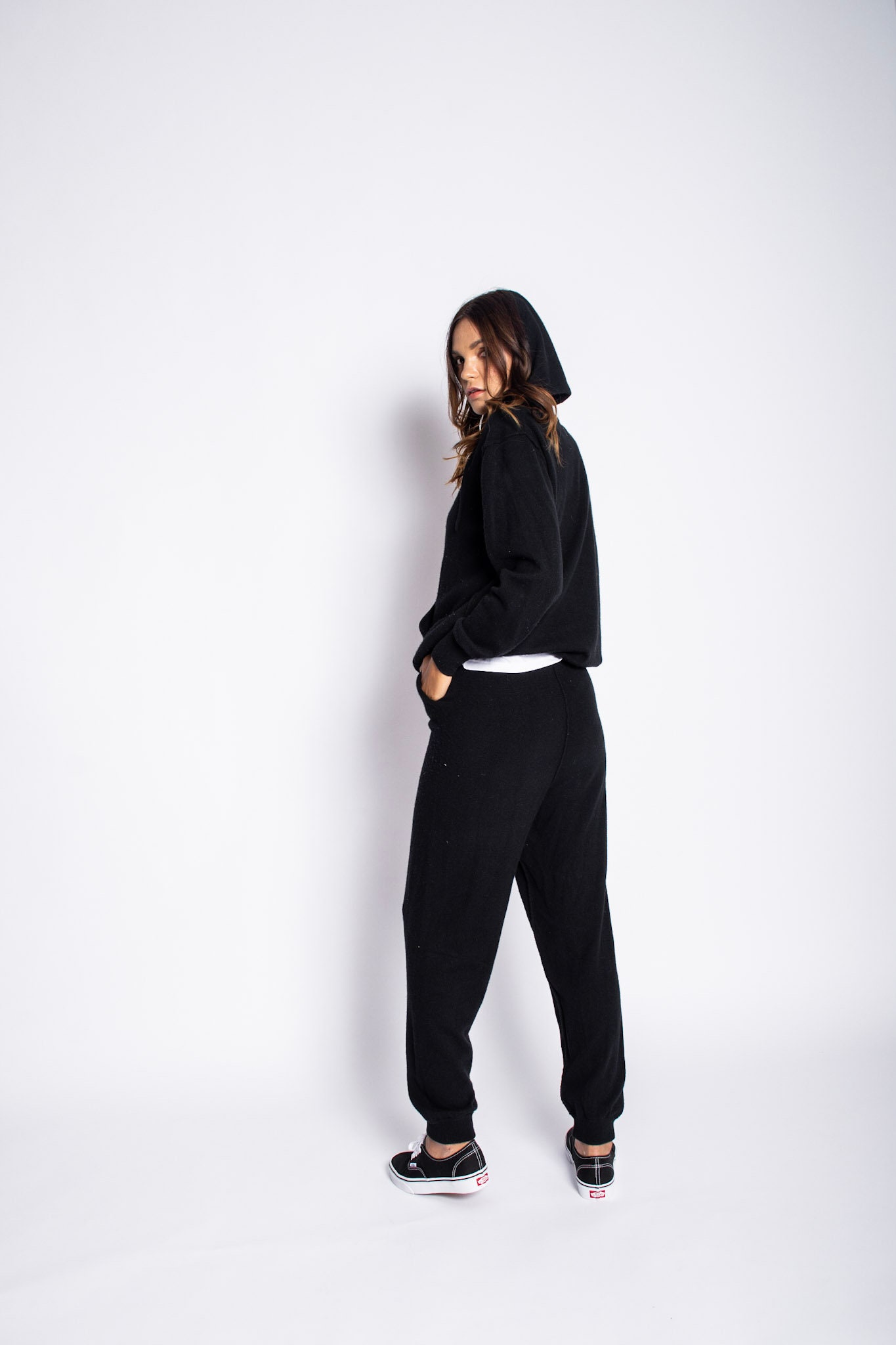 Cashmere Sweatsuit Two Piece Set Cozy WFH Fashion Etsy