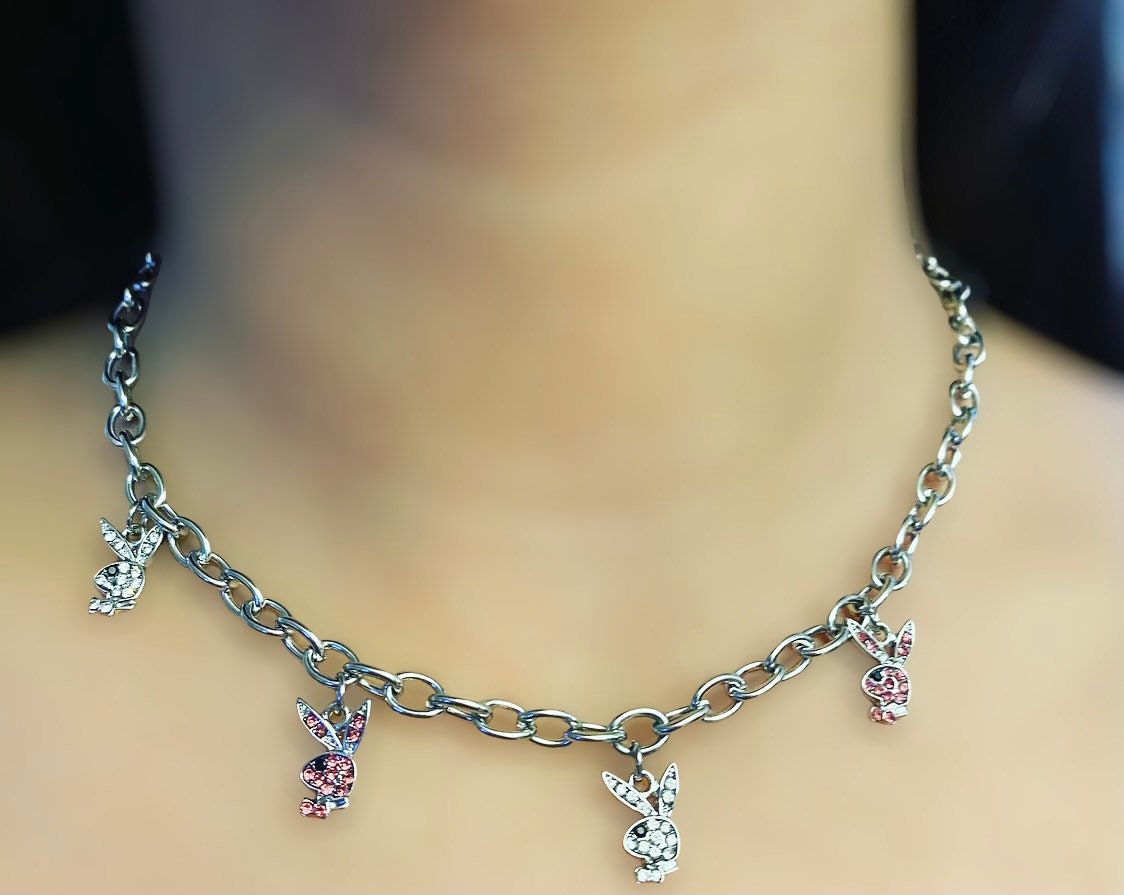 Playboy bunny choker deals