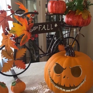 Skellington Jack-O-Lantern