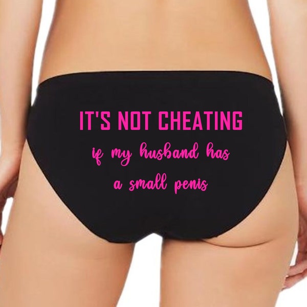 It's Not Cheating Cuckold Panties / Hotwife Panty Cuck Husband QOS sph humiliation cuck hubby / Msub Femdom Fdom / Sissy Boy Swingers Wife