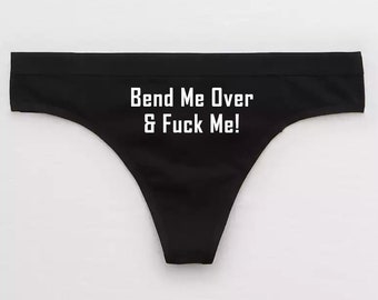 Black Slut In Thong - Fuck Me G String - Etsy Canada