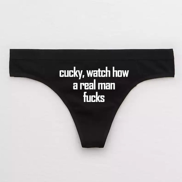 Chuck Cuckold Panties Etsy