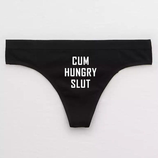 Cumslut Panties Etsy