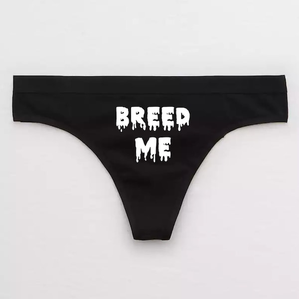 Breed Me Master Panties Etsy
