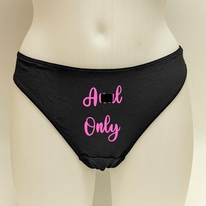String alleen voor anale seks / Queen slipje voor anale seks / Zaadslet hoer kontslet / Master Slave-lingerie / Twink Gay Panty / Alleen anale knik