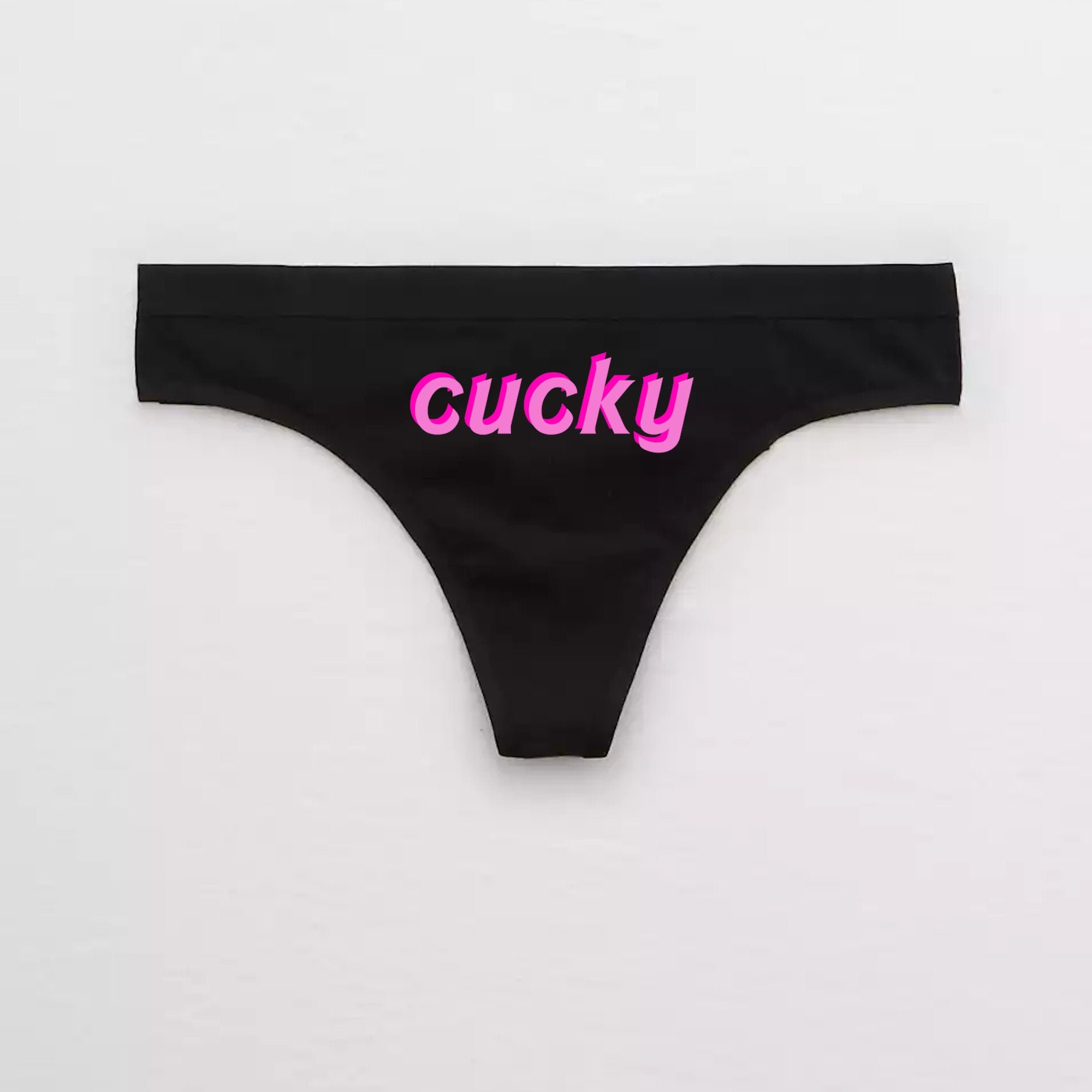 Cucky Cuckold Thong / Sissy Boy Panties / Cuck Husband / Cuck pic