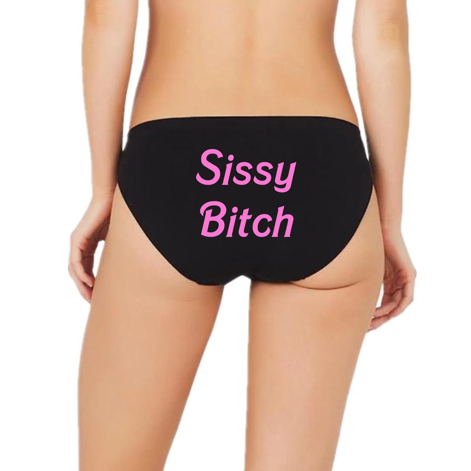 Sissy Bitch Panties / Cuckold Cuck Husband Hotwife Bikini picture
