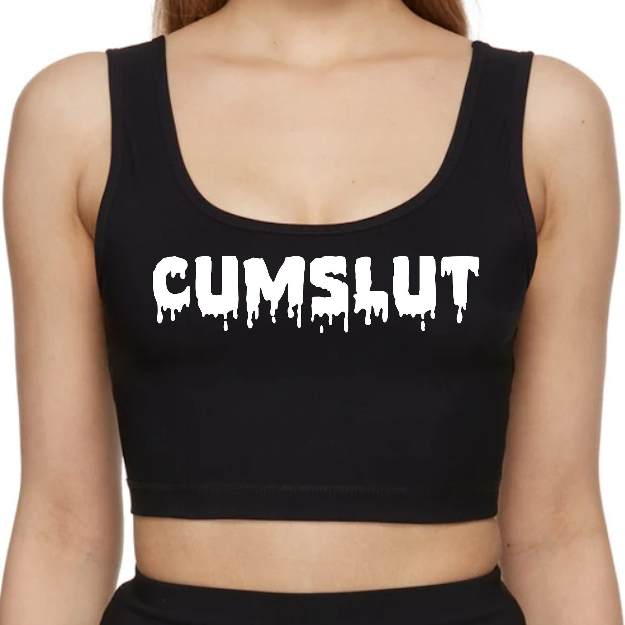 Cum Dump Crop Top - Etsy UK