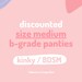 Seconds (B Grade) BDSM Thong Panties / Discounted Oopsie Slut Panty / DDLG Daddy Dom / Sissy Cuckold Femboy / Hotwife Cuck / qos bbc slut 