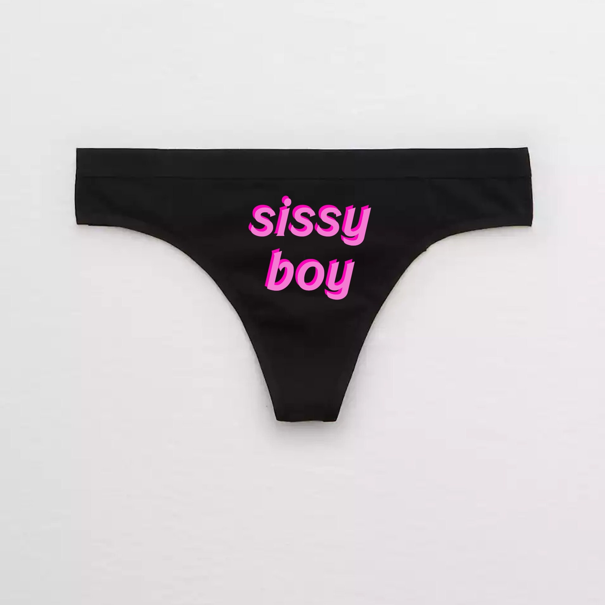 Sissy Boy Panties / Femboy Cuck Husband Thong / Msub Femdom Etsy