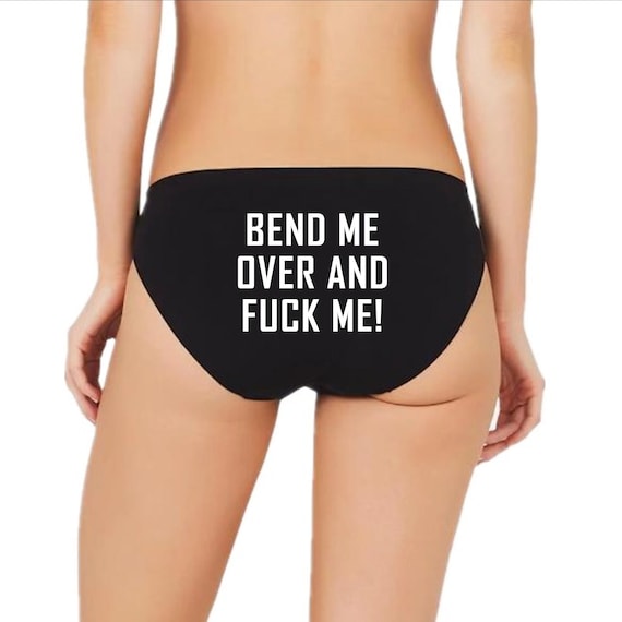 Bend Me Over Slut Panties / Kinky BDSM Bikini Panty / Sexy Submissive /  Hotwife Sissy Boy Cuck Cuckold Lingerie Swingers - Etsy Israel