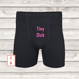 Tiny Dick Boxer Briefs / Tiny Dick Chastity Cage Kink Sissy Boy Boxers